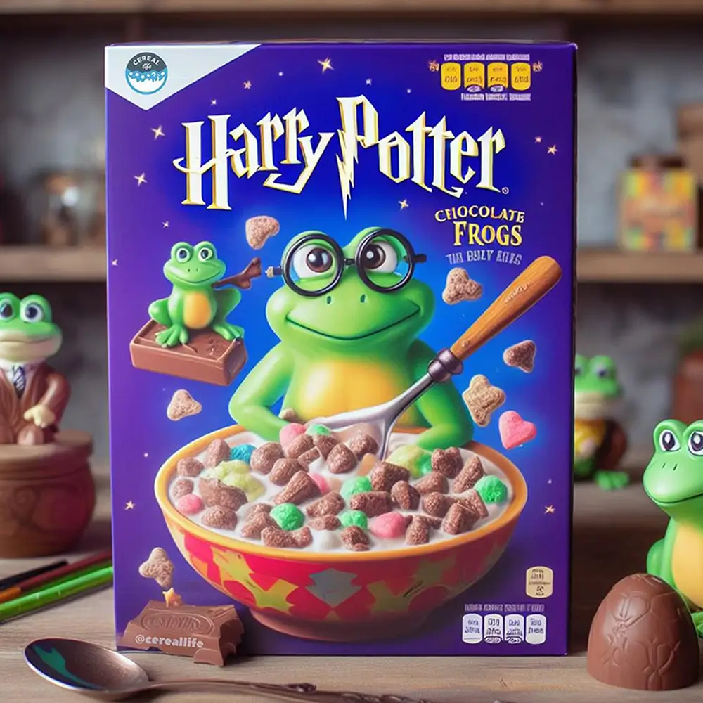 Cereal With Frog On Box 3