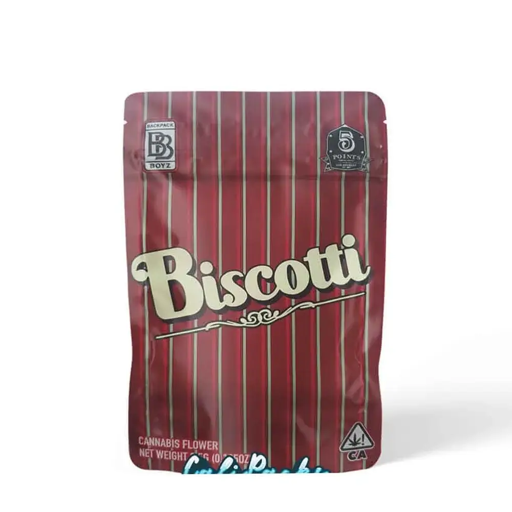 Custom Biscotti Mylar Bags 3
