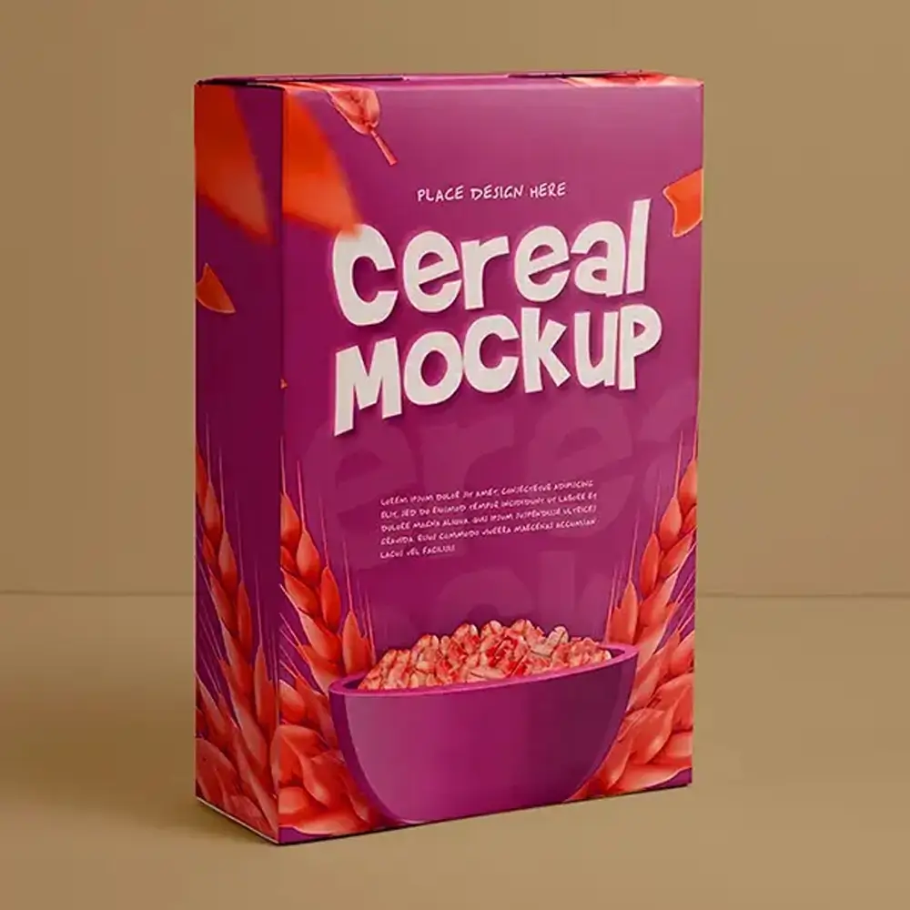 Custom Cereal Cardboard Boxes 1