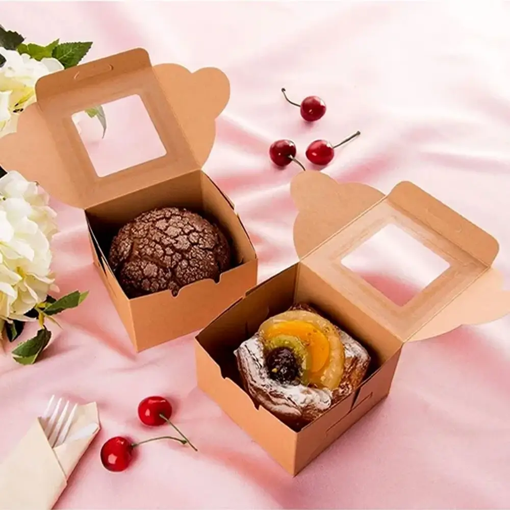 Custom Kraft Cupcake Boxes1