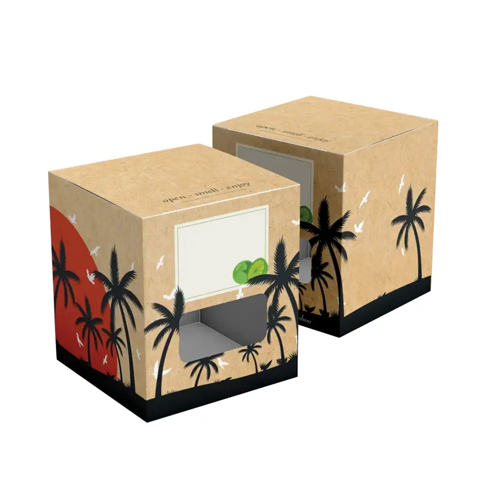 Kraft Candle Box1